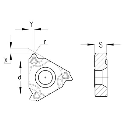 Laydown Threading Inserts - Results Page 1 :: TechMet Carbides